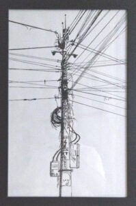 Cardstock paper. Paint marker and fine ink pen.